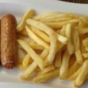 Kids Sausage and Chips