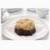 Individual Blackberry & Apple Crumble, Baileys GF Cheesecake Or Blackforest GATEAUX